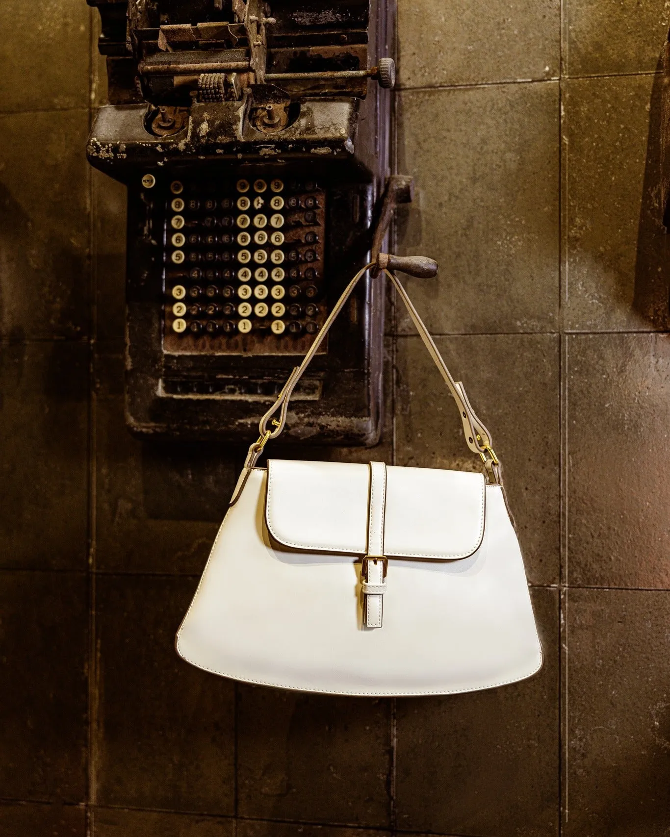 Arianna Shoulder Bag Off White