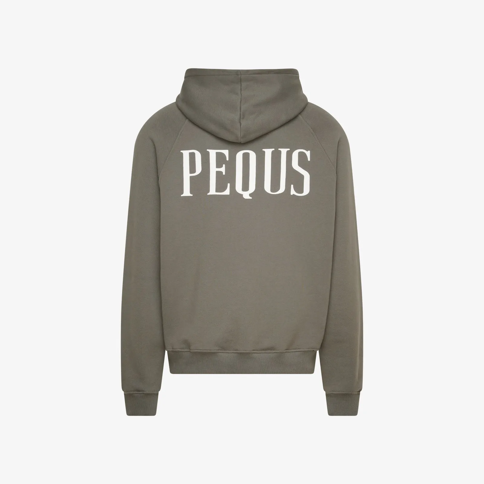 Back Logo Zip Hoodie