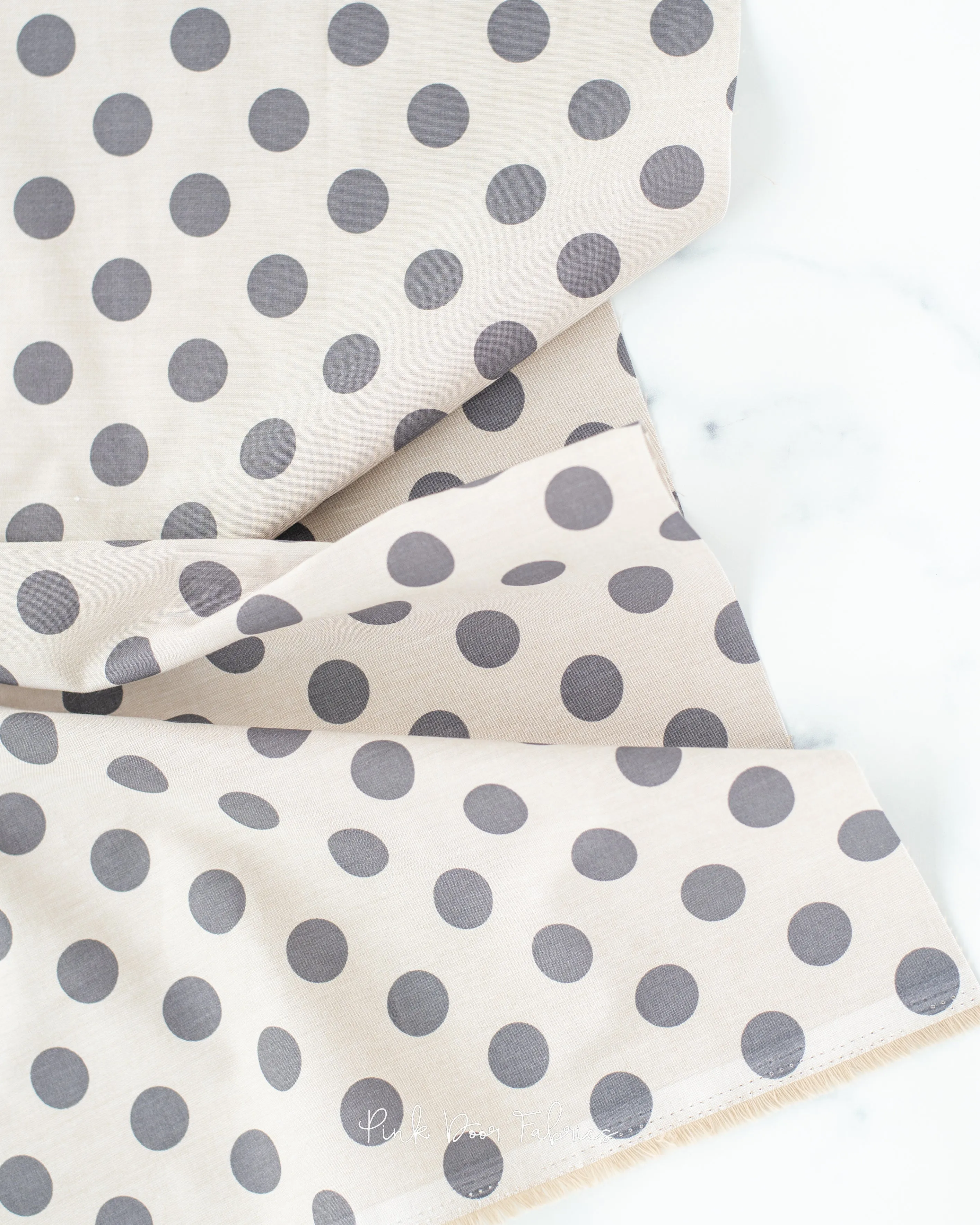 Chambray Dots - Charcoal - 160050 - Half Yard