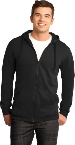 District The Concert Fleece Full-Zip Hoodie. DT800
