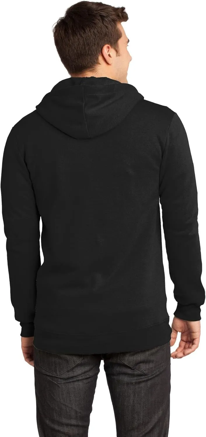 District The Concert Fleece Full-Zip Hoodie. DT800