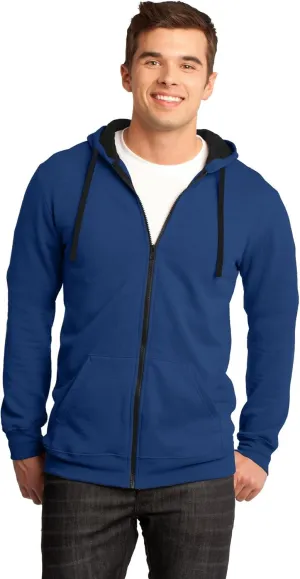 District The Concert Fleece Full-Zip Hoodie. DT800