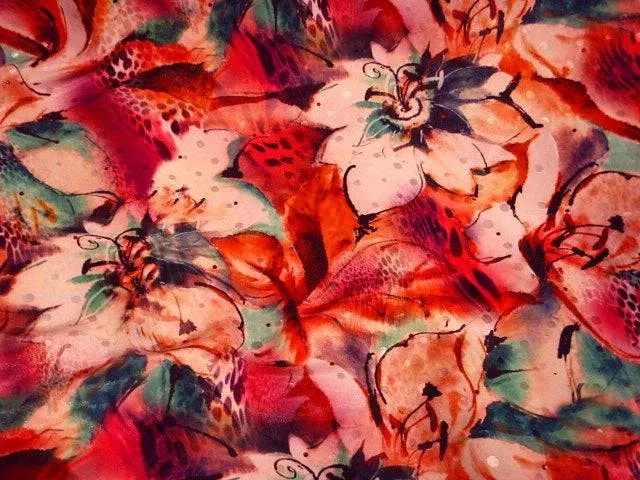 Ethnic Flower - Stone Jacquard