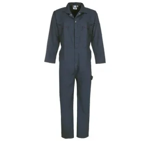 Fort Zip Front Coverall With Elasticated Back-GREEN