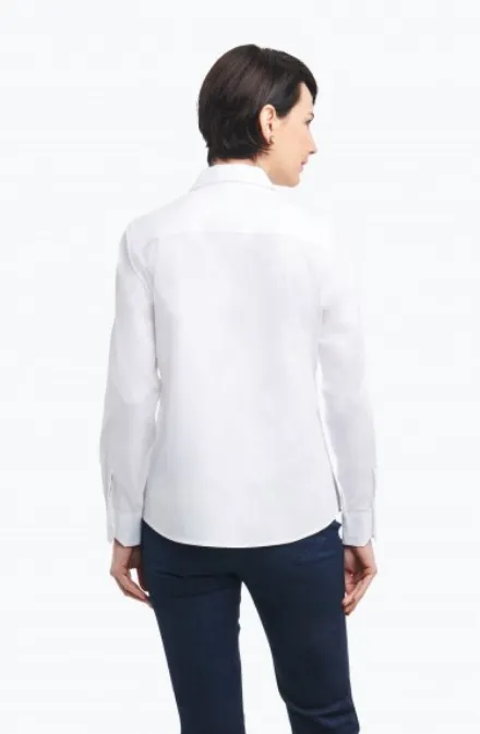 Foxcroft, Dianna 187946507  Non-Iron Pinpoint Shirt