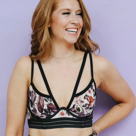 Madalynne Galina Monowire Bra - Garden Floral