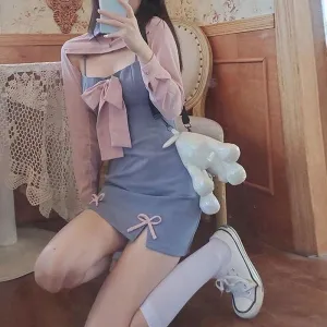 Pretty Baby   Dress Kawaii Academia Y2K Cottagecore Coquette Fairycore Dollette Princesscore