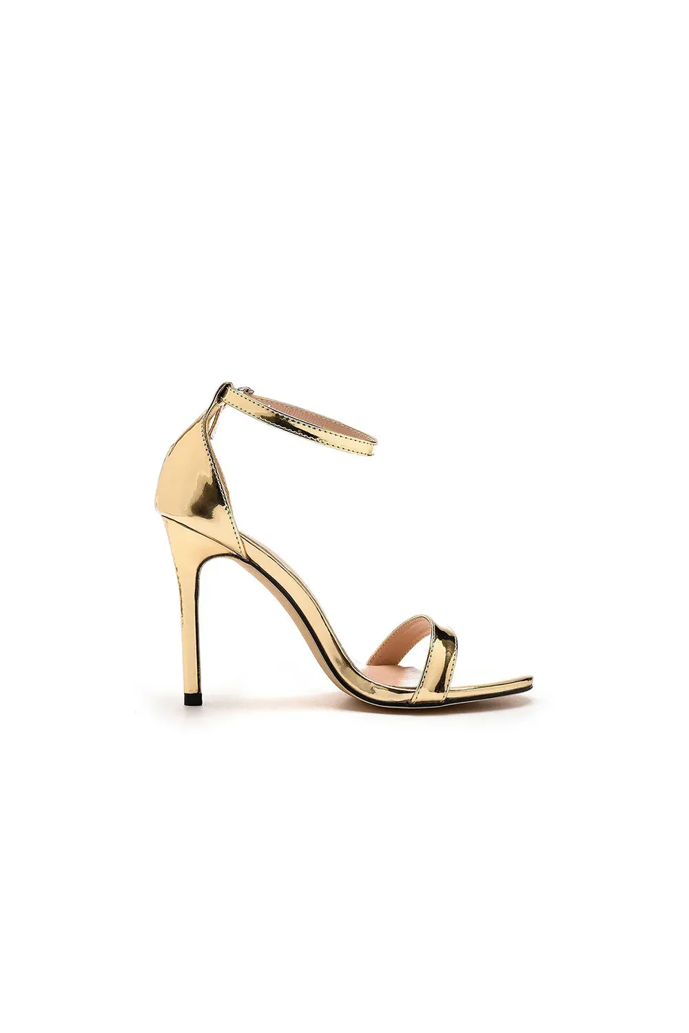 Sexy Simple Thin Strap Open Toe Ankle-strap Ultra High Heels
